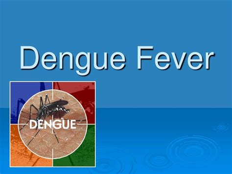 dengue fever ppt free download