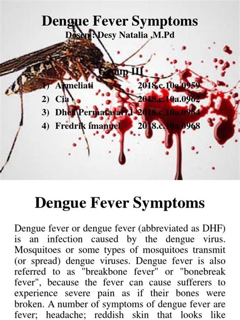 dengue hemorrhagic fever pdf