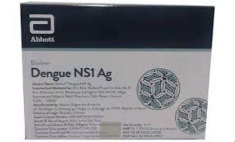 dengue ns1 antigen cost