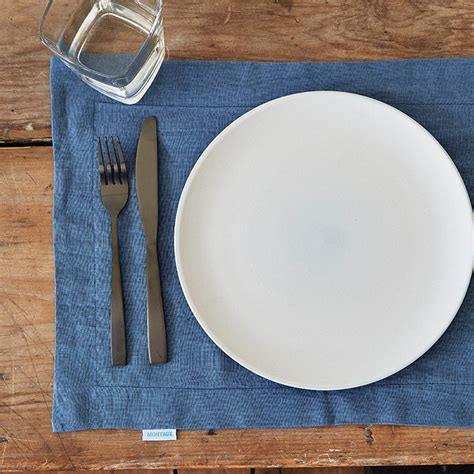 Denim Blue Placemats