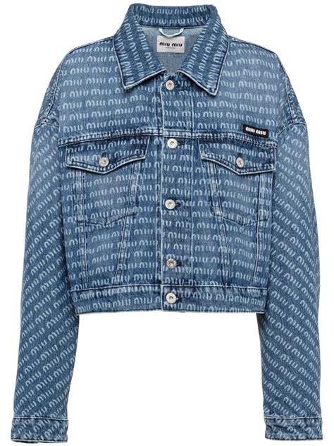 Denim Jacket With Logo