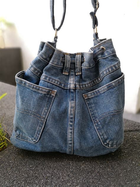 denim jean bag