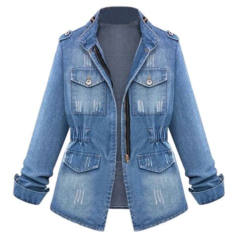 denim long sleeve jacket
