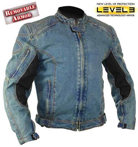 denim motorcycle jackets with armour