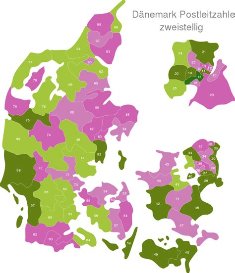 Denmark Zip Code List