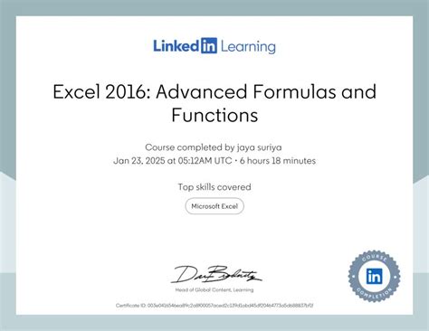 Excel 2016 Advanced Formulas and Functions Excel 2016：高级公式和函数 中文课程网