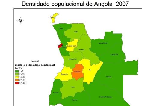 densidade populacional de angola