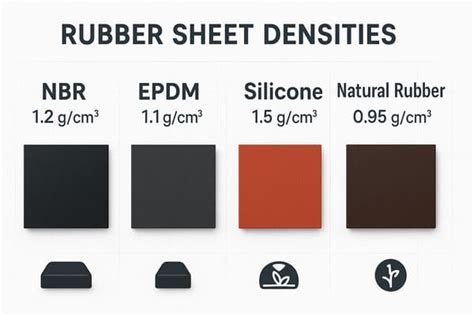 Density Of Rubber Sheet