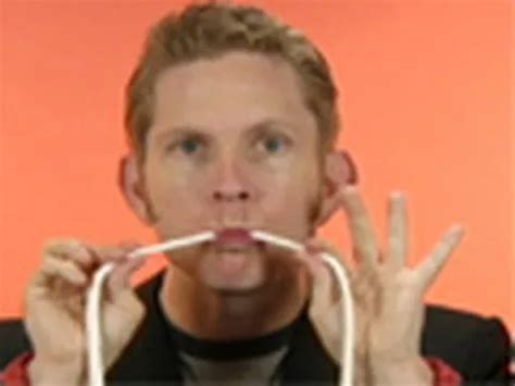 Dental Floss Magic Trick