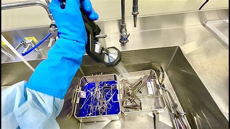 Dental Instrument Decontamination Process