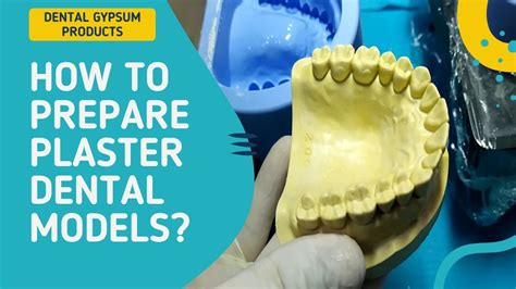 Dental Plaster Uses