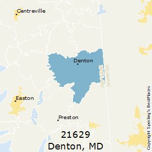 Denton Md United States Zip Code