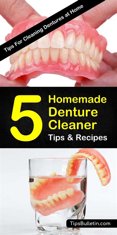 Denture Cleaning Solution Homemade