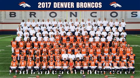 denver broncos roster 2017