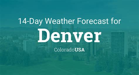 denver colorado weather forecast today
