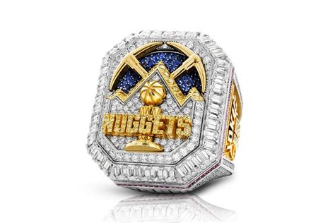 denver nuggets championship ring design