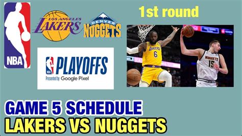 denver nuggets game 5 schedule