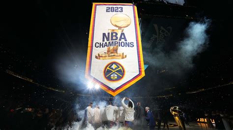 denver nuggets nba championship banner