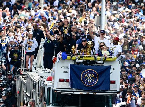 Parade in Denver: Nuggets' Triumphant Celebration