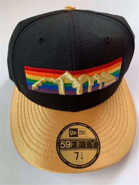 denver nuggets rainbow hat