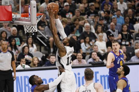 denver nuggets vs spurs last game