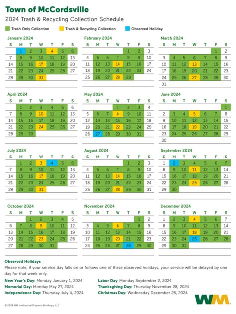 Denver Pickup Schedule