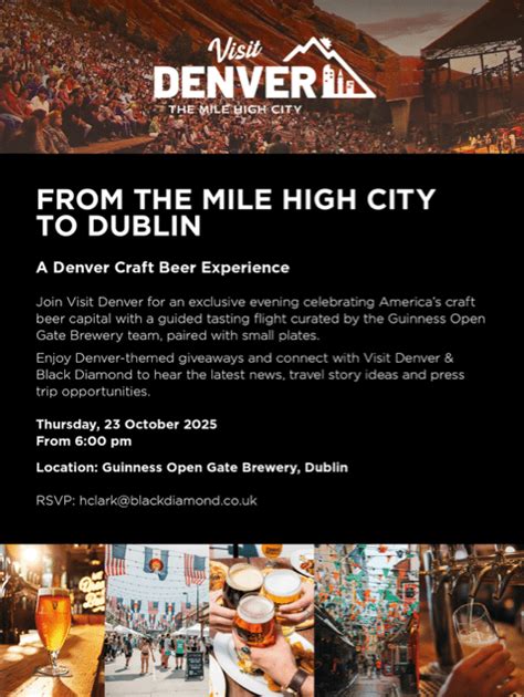 Discover the Epic Journey: Denver to Dublin - A Once-in-a-Lifetime Adventure