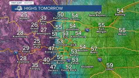 denver weather today and tomorrow