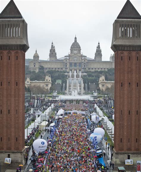 depart marathon de barcelone