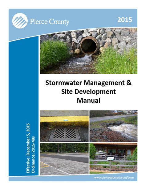 department of ecology stormwater manual