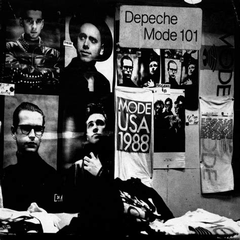 depeche mode 101 album covers