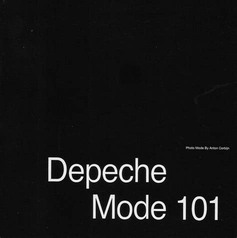 depeche mode 101 discogs