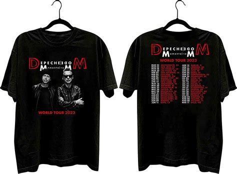depeche mode 2023 tour shirts