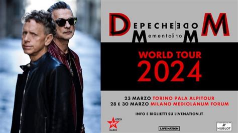 depeche mode 2024 italia