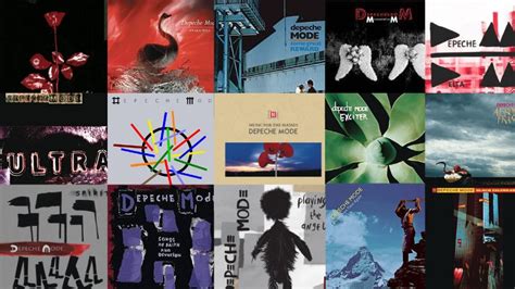 depeche mode albums in order