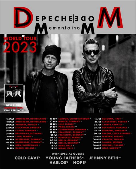 depeche mode european tour dates
