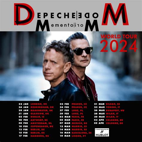 depeche mode memento mori world tour 2024