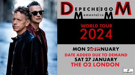 depeche mode o2 january