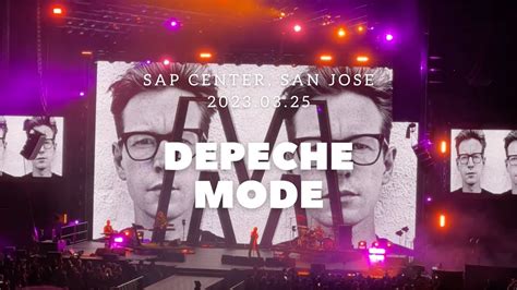 depeche mode san jose 2023