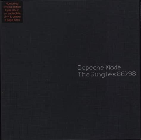 depeche mode the singles 86 98 vinyl