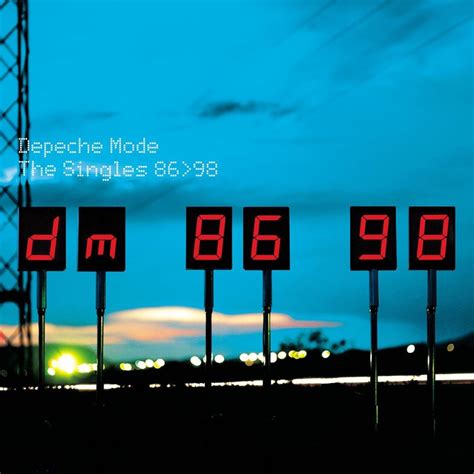 depeche mode the singles album art