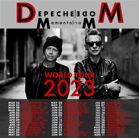 depeche mode tour 2023 dates