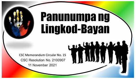 Panunumpa ng Lingkod Bayan sa Bagong Milenyo - YouTube