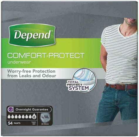Depend Incontinence Pants Large