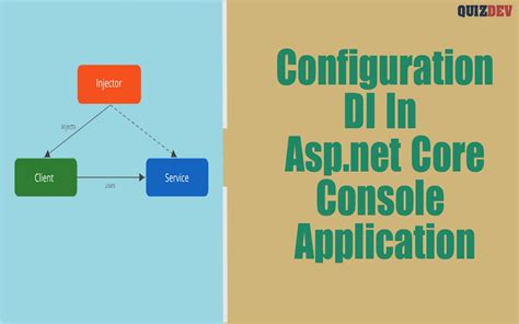dependency injection c# .net core console app