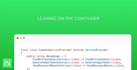 dependency injection container