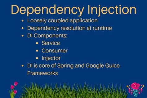 dependency injection examples java