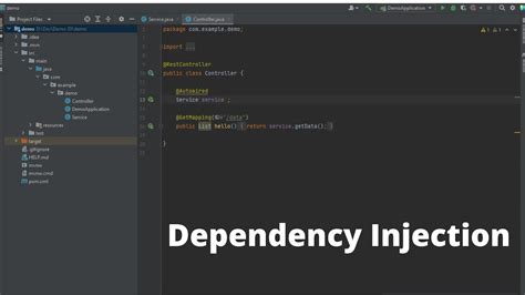 dependency injection in java