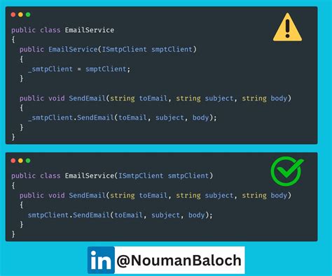 dependency injection with primary constructor c#