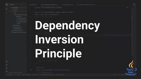 dependency inversion principle in java with example